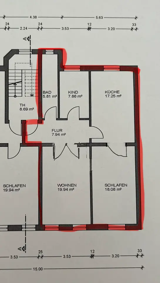 3 Zimmer Wohnung mit 77 m² in Hamm – Bild 5