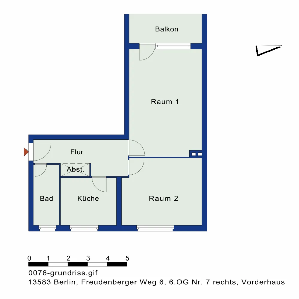 2 Zimmer Wohnung mit 57 m² in Berlin – Bild 6