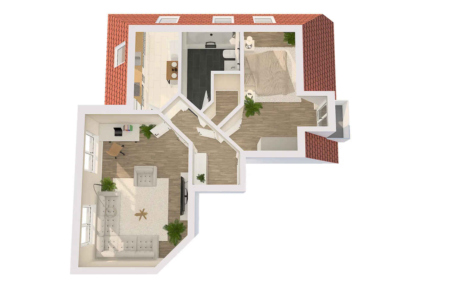 2 Zimmer Wohnung mit 64 m² in Dresden – Bild 2
