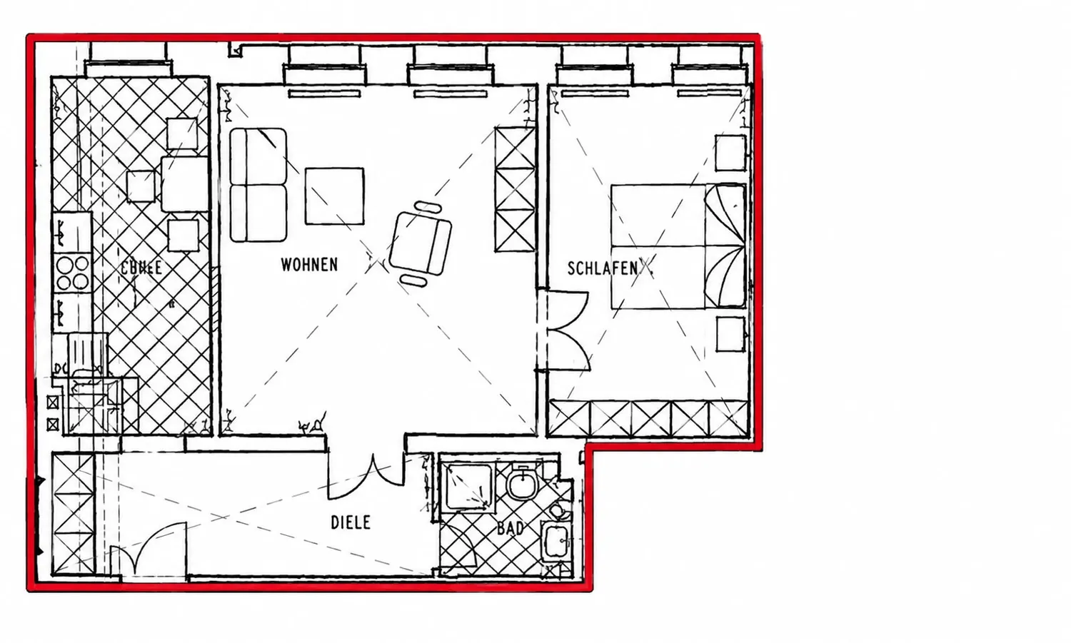 2 Zimmer Wohnung mit 70 m² in Leipzig – Bild 4