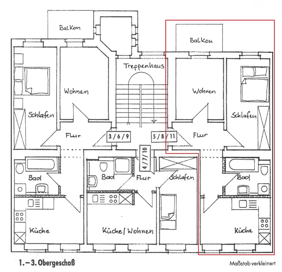 2 room apartment with 46 m² in Chemnitz – Photo 5