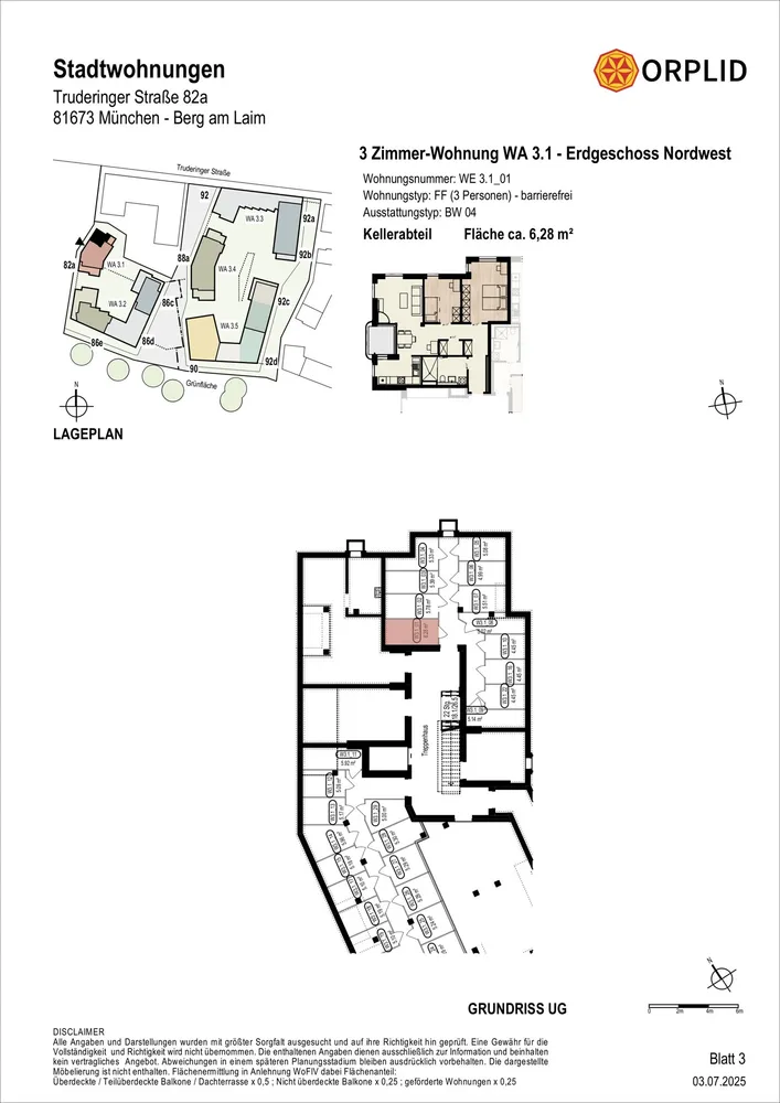 3 Zimmer Wohnung mit 83 m² in München – Bild 7