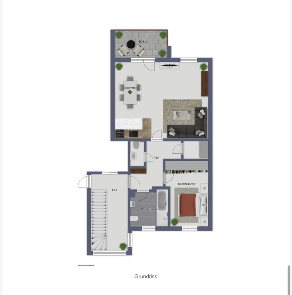 2 Zimmer Wohnung mit 71 m² in Augsburg – Bild 7
