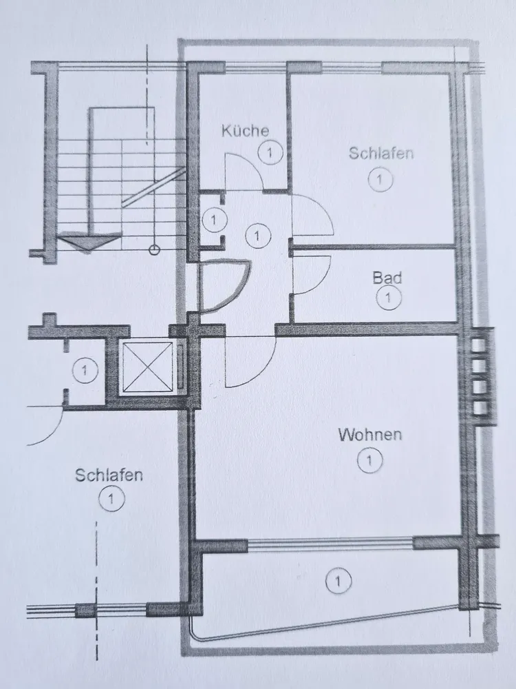 2 room apartment with 46 m² in Munich – Photo 2