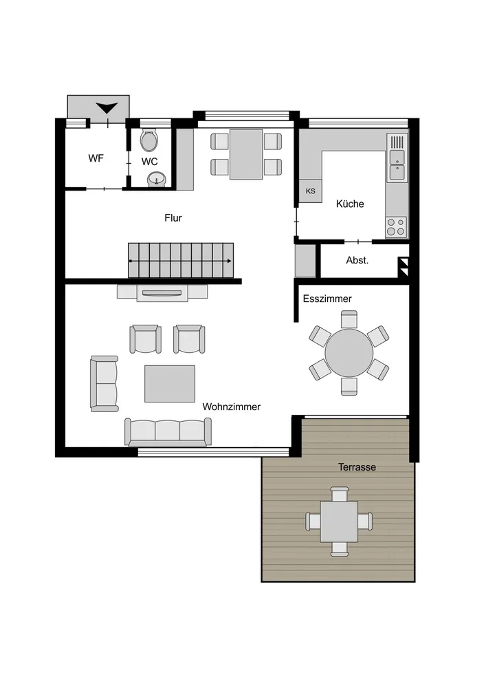 6 Zimmer Haus mit 119 m² in Bochum – Bild 4