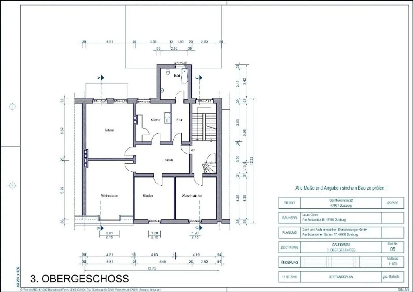 3 Zimmer Wohnung mit 120 m² in Duisburg – Bild 7