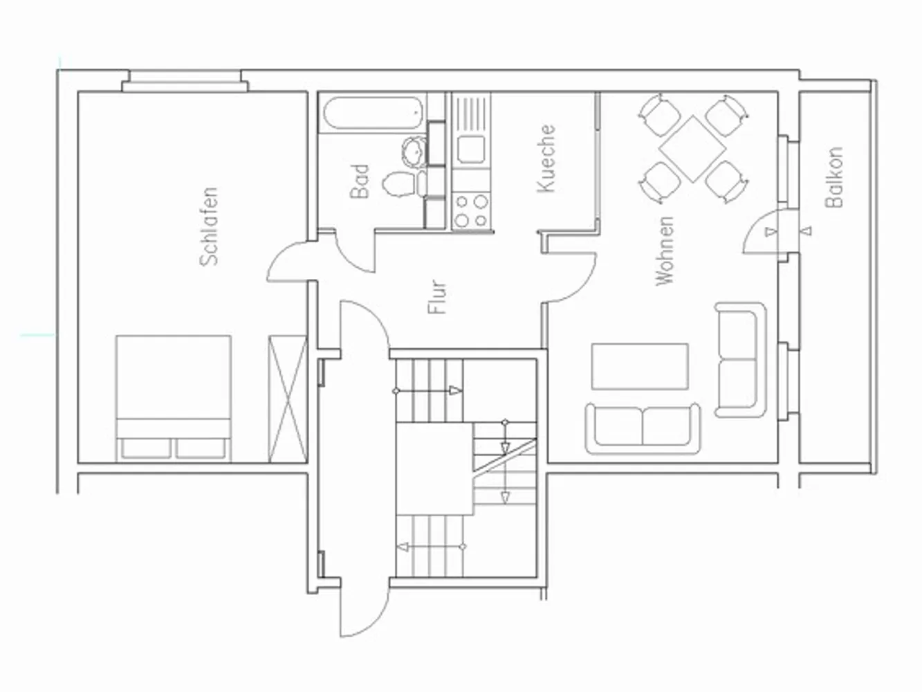 2 Zimmer Wohnung mit 59 m² in Eberswalde – Bild 7