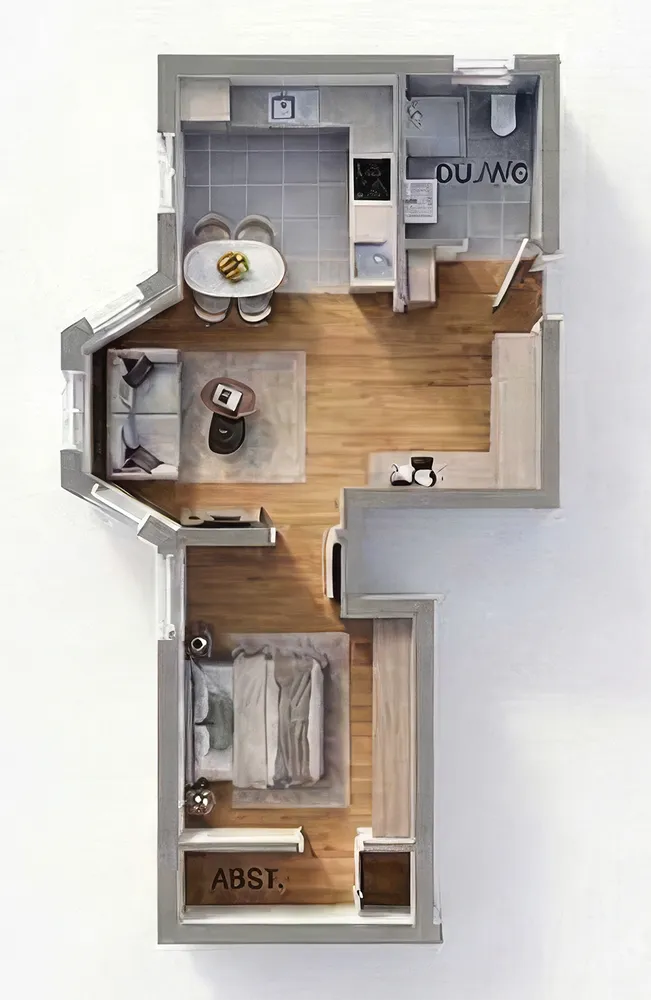 2 Zimmer Wohnung mit 42 m² in Stuttgart – Bild 7