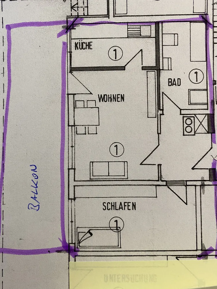 2 Zimmer Wohnung mit 66 m² in Viernheim – Bild 1
