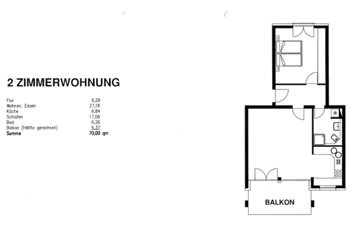 2 Zimmer Wohnung mit 70 m² in Karlsruhe – Bild 11