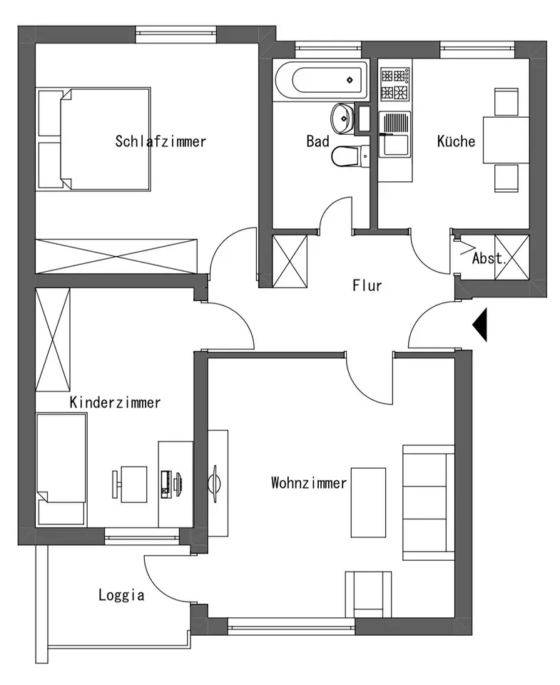 WG-Zimmer mit 22 m² in Bremen – Bild 9