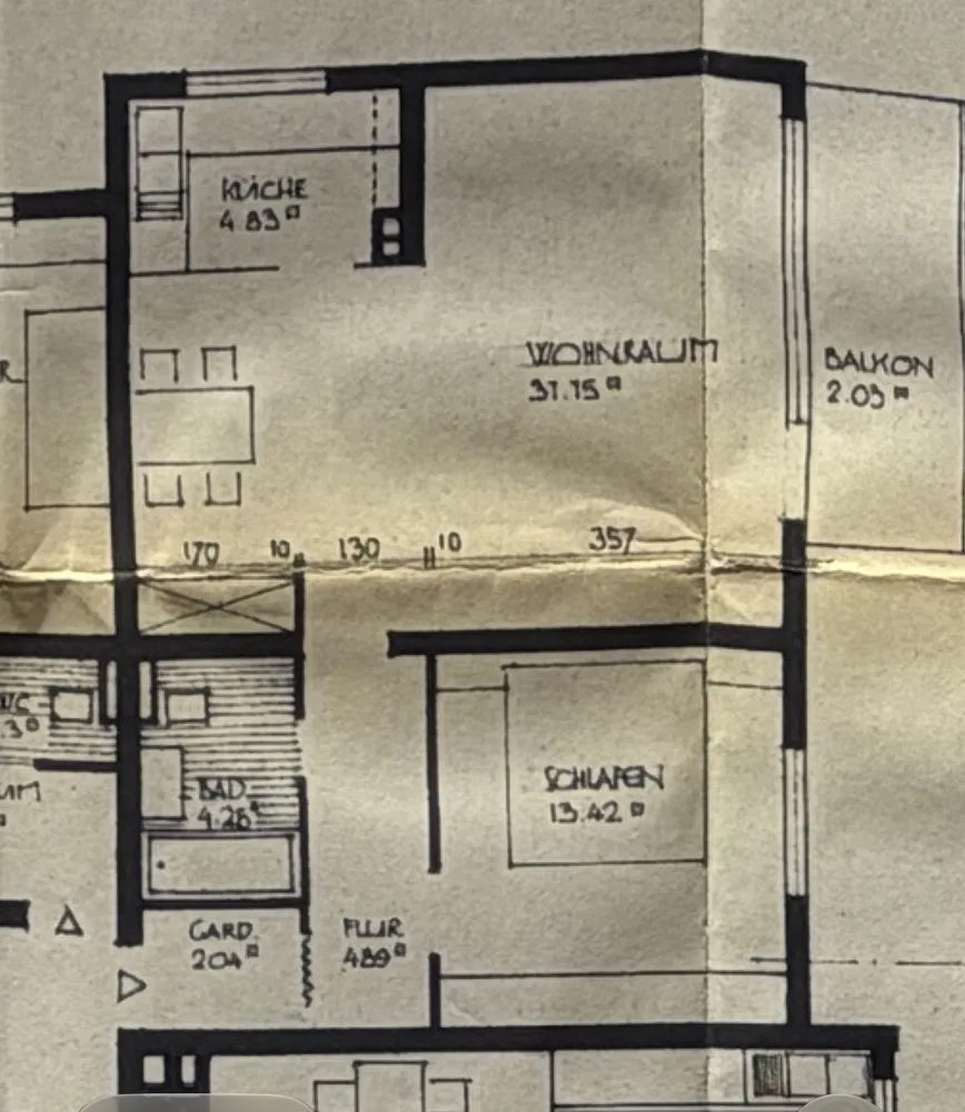 2 room apartment with 62 m² in Wiesbaden – Photo 2