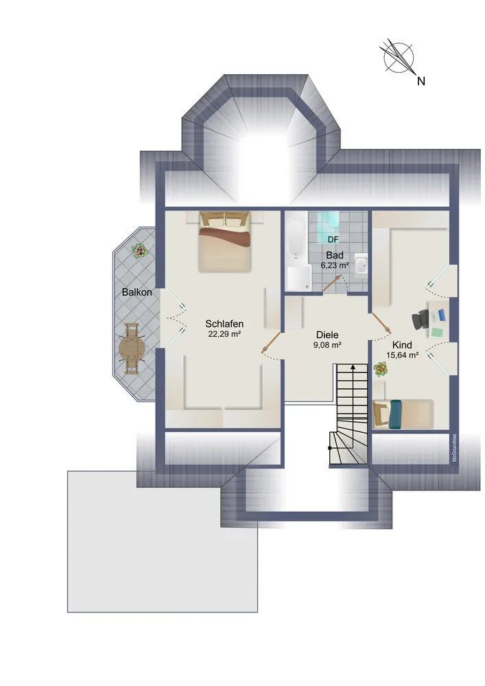 5 Zimmer Haus mit 154 m² in Ludwigshafen am Rhein – Bild 5