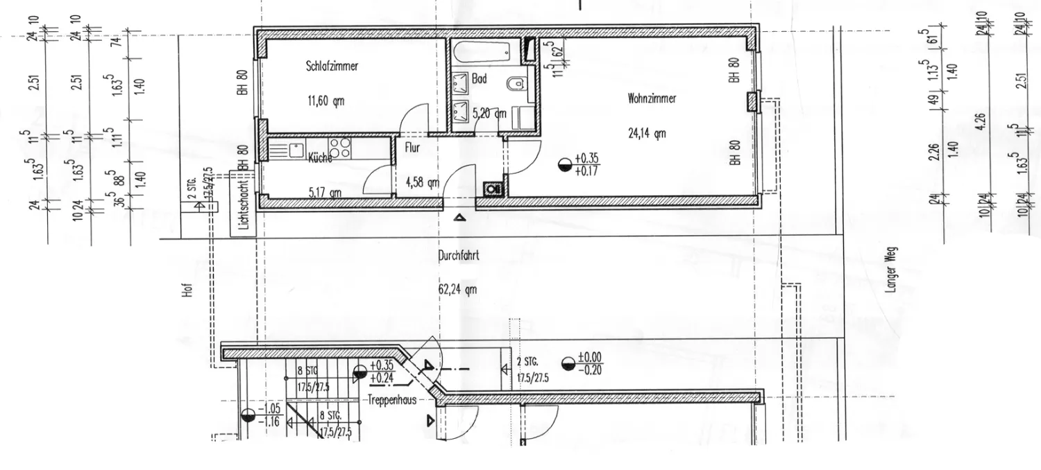 2 Zimmer Wohnung mit 51 m² in Magdeburg – Bild 3