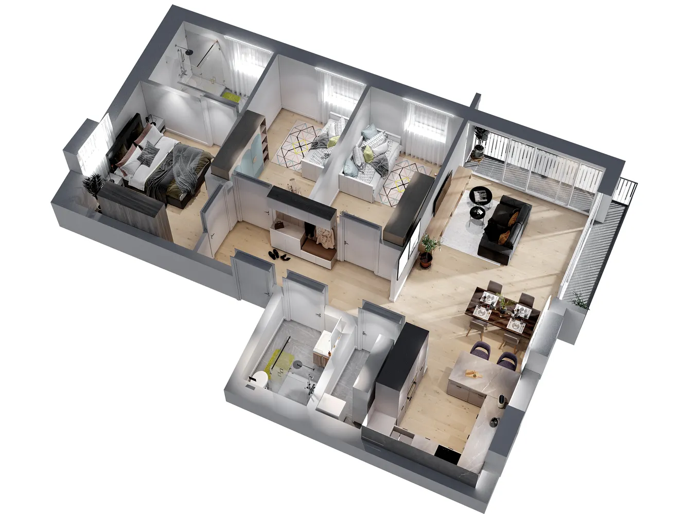 5 Zimmer Wohnung mit 102 m² in Vaihingen an der Enz – Bild 5