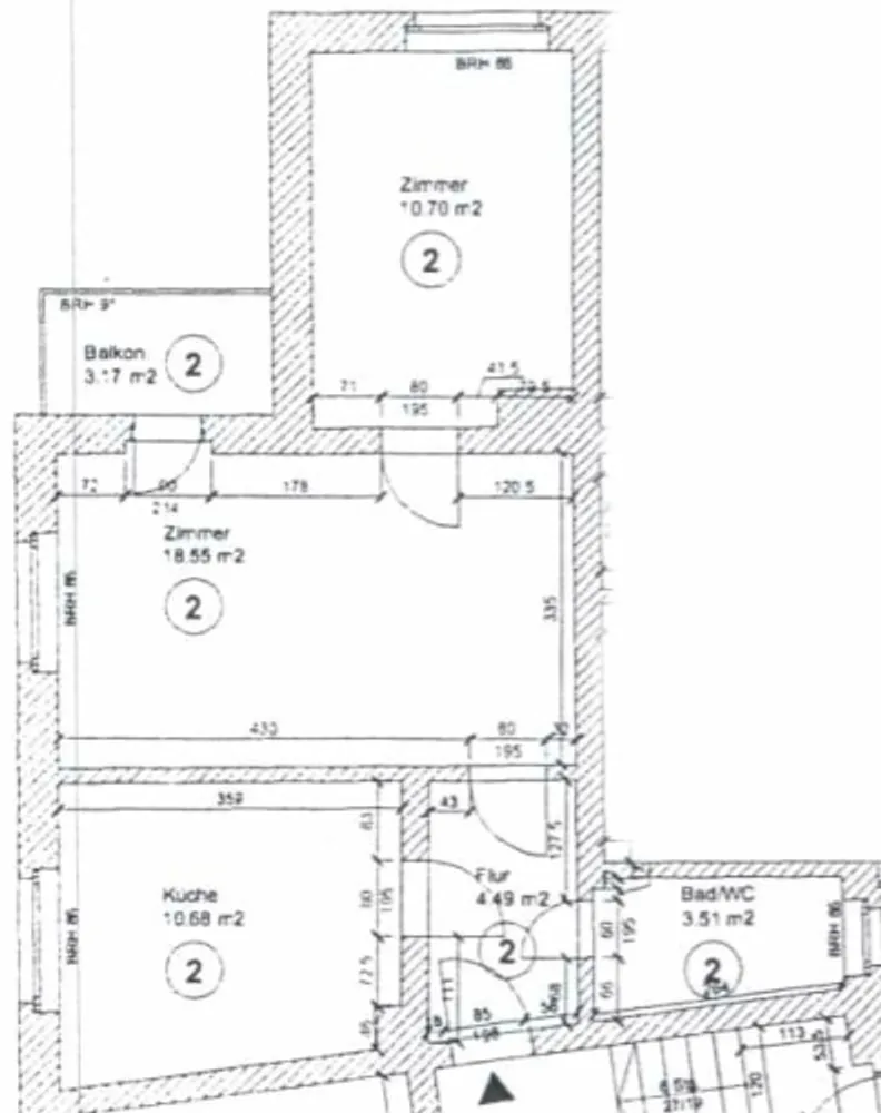 2 Zimmer Wohnung mit 51 m² in Dresden – Bild 2