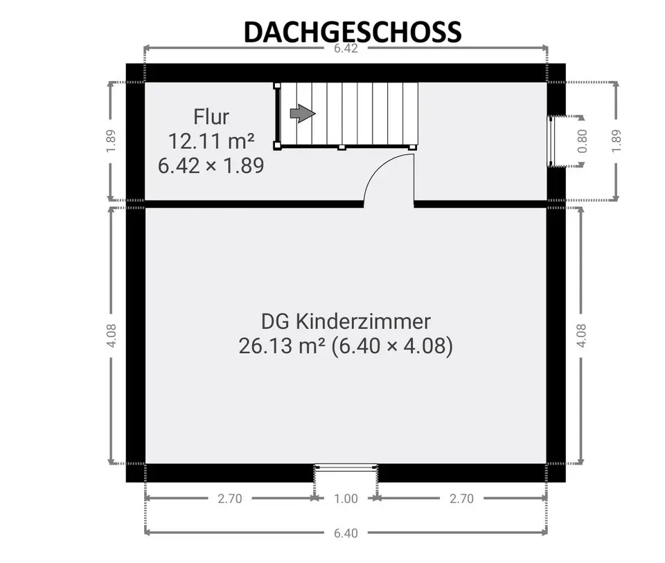 4 Zimmer Haus mit 64 m² in Aachen – Bild 4