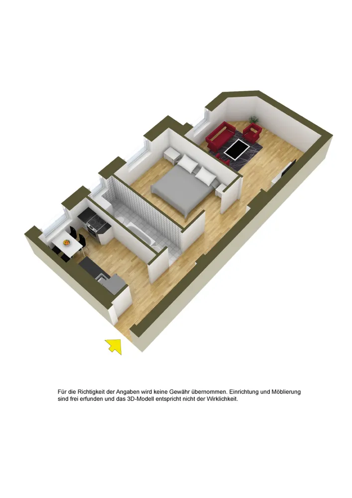 2 room apartment with 53 m² in Berlin – Photo 5