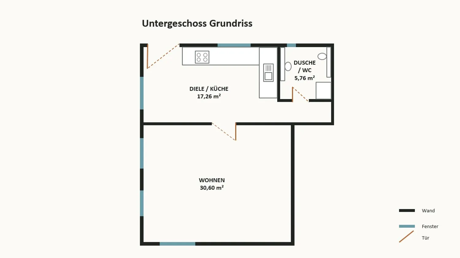 1 Zimmer Wohnung mit 54 m² in Weinheim – Bild 3