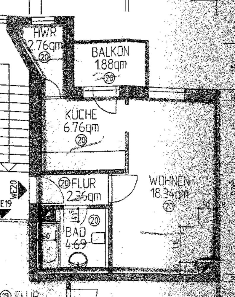 1 Zimmer Wohnung mit 35 m² in Chemnitz – Bild 10