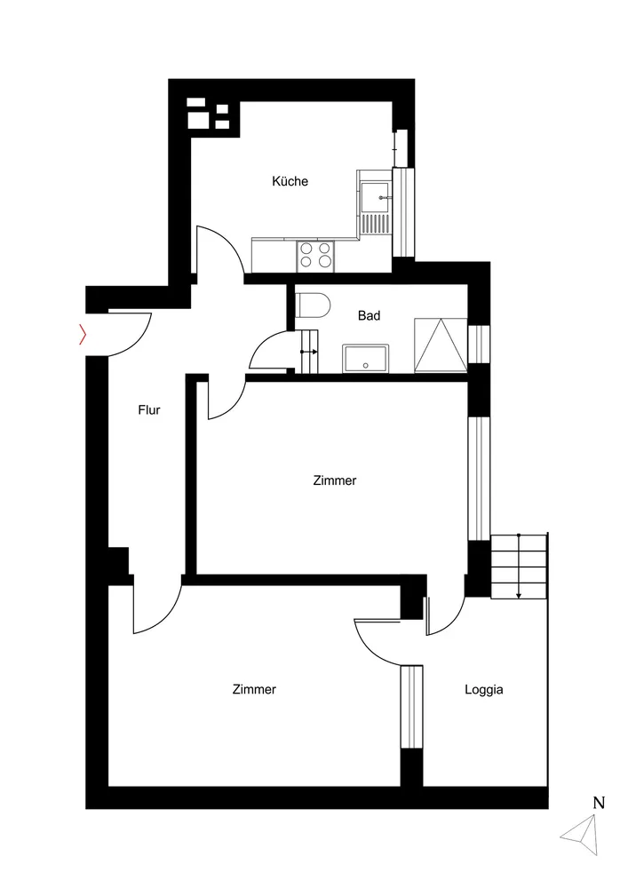 2 Zimmer Wohnung mit 64 m² in Düsseldorf – Bild 10
