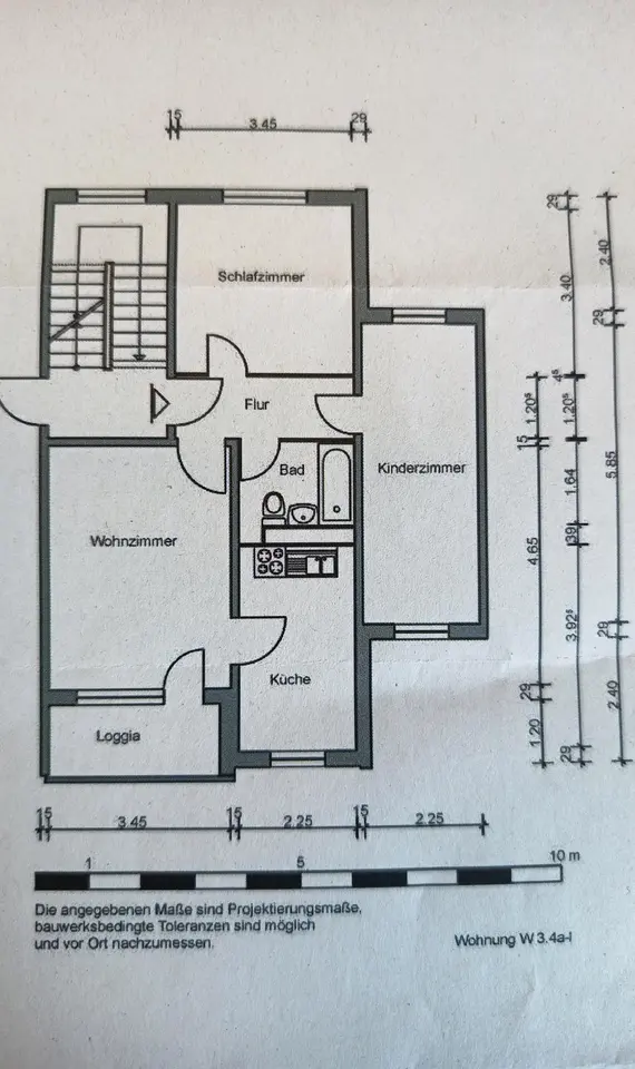 3 Zimmer Wohnung mit 60 m² in Rostock – Bild 4