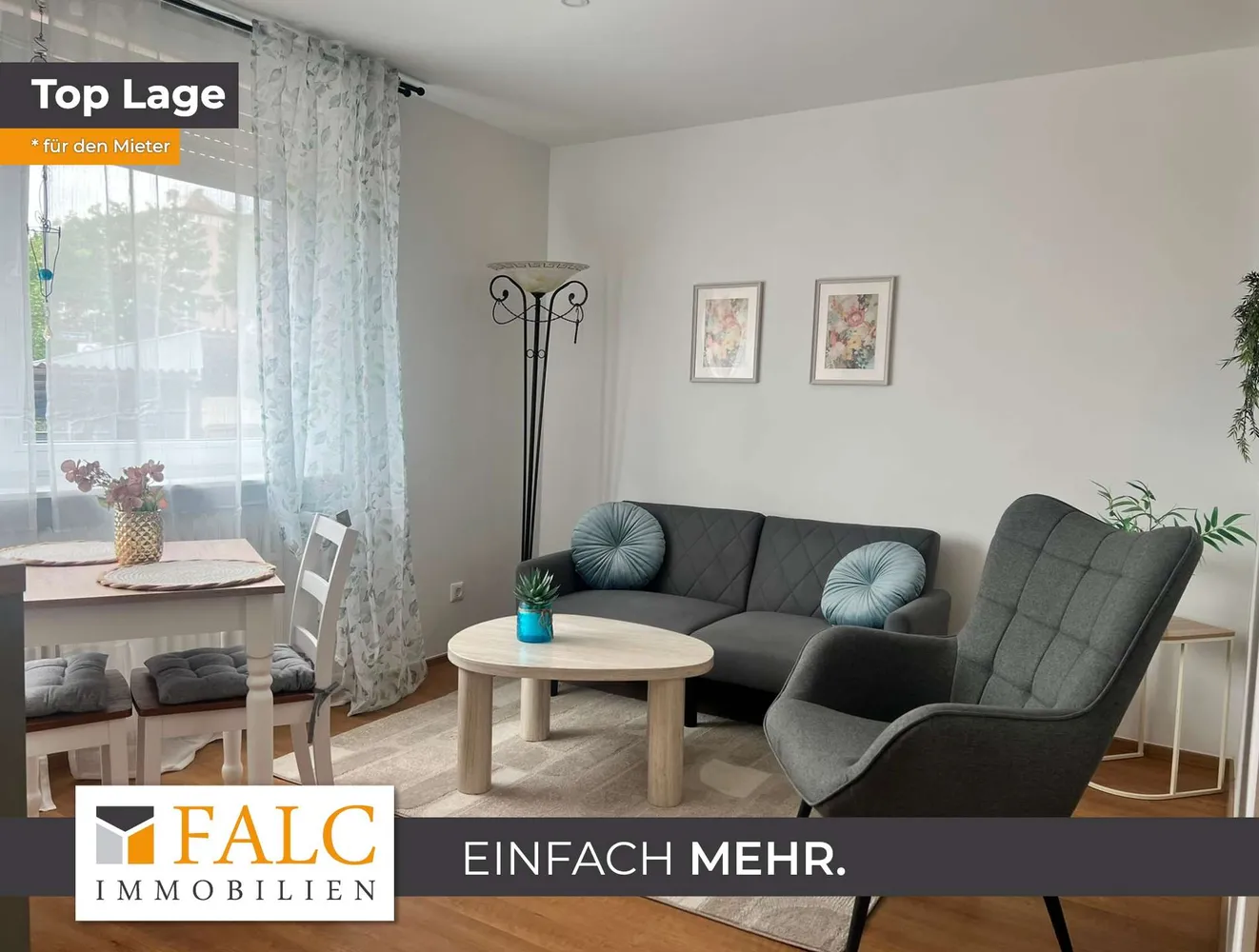 1 Zimmer Wohnung mit 36 m² in Nürnberg – Bild 1