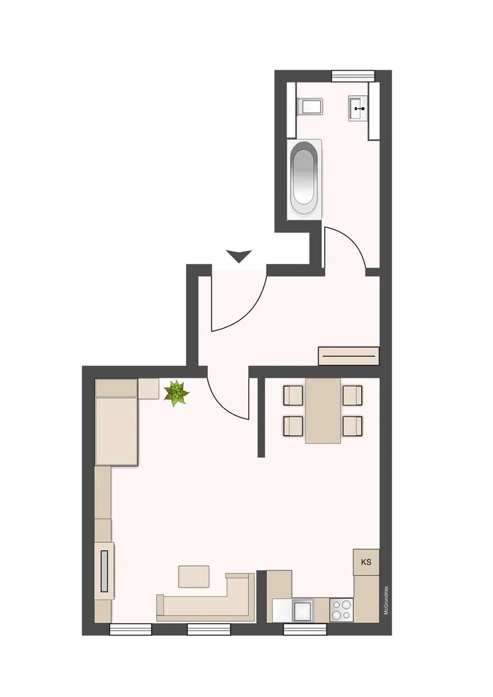 1 Zimmer Wohnung mit 40 m² in Leipzig – Bild 10