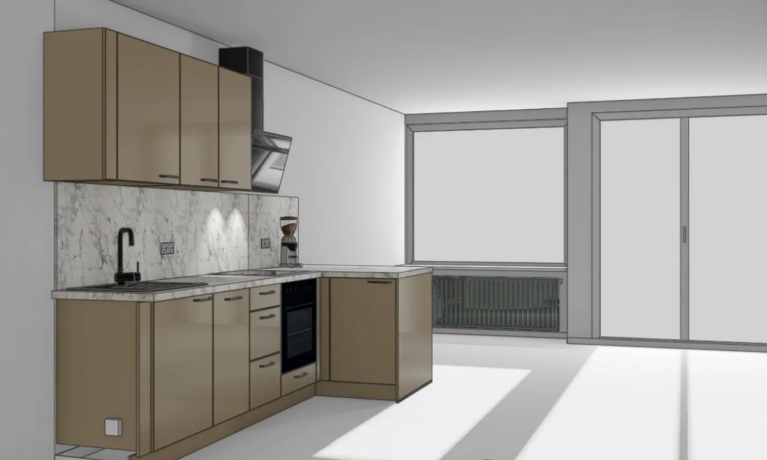 1 Zimmer Wohnung mit 34 m² in München – Bild 4