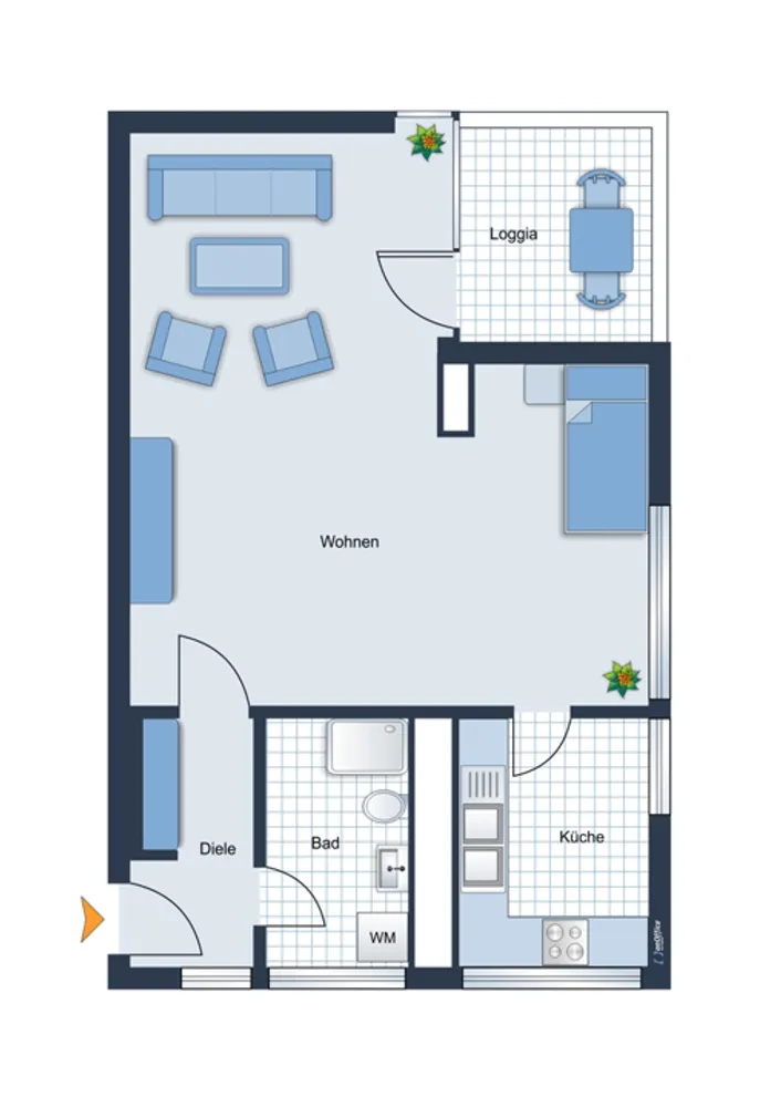 2 Zimmer Wohnung mit 58 m² in Stuttgart – Bild 8