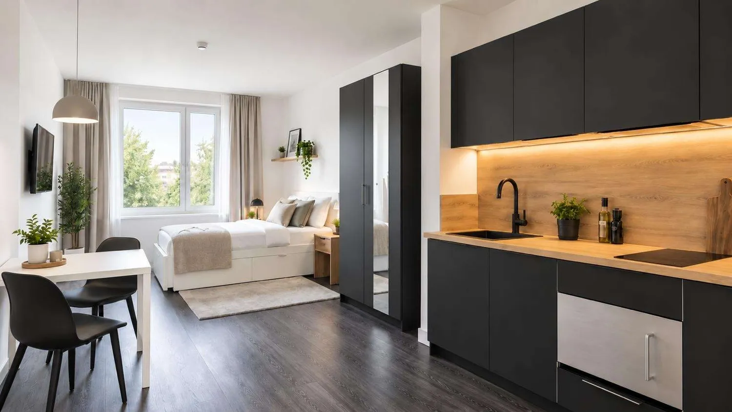 1 Zimmer Wohnung mit 23 m² in Hamm – Bild 1