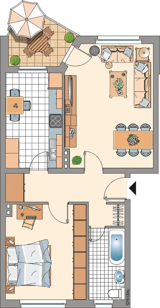 3 Zimmer Wohnung mit 71 m² in Mönchengladbach – Bild 2