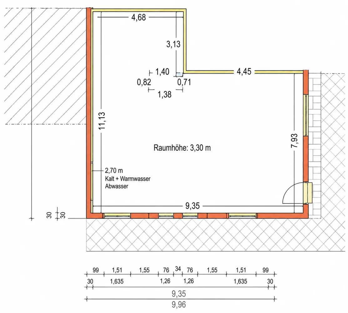 1 Zimmer Wohnung mit 89 m² in Karlsruhe – Bild 2