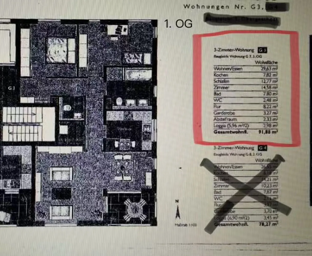3 Zimmer Wohnung mit 92 m² in Karlsruhe – Bild 5