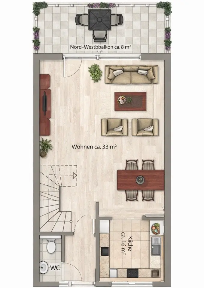 4 Zimmer Wohnung mit 104 m² in Paderborn – Bild 4