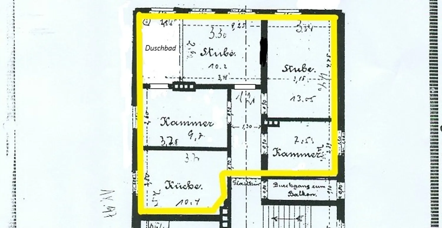 4 Zimmer Wohnung mit 62 m² in Bremen – Bild 1