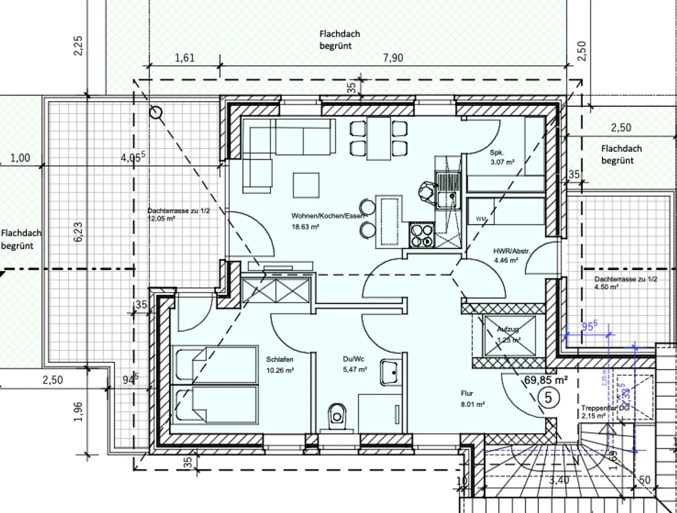 2 Zimmer Wohnung mit 70 m² in Oldenburg – Bild 8