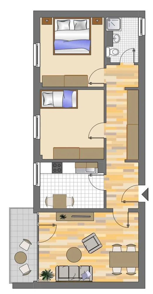 3 Zimmer Wohnung mit 71 m² in Neuss – Bild 5