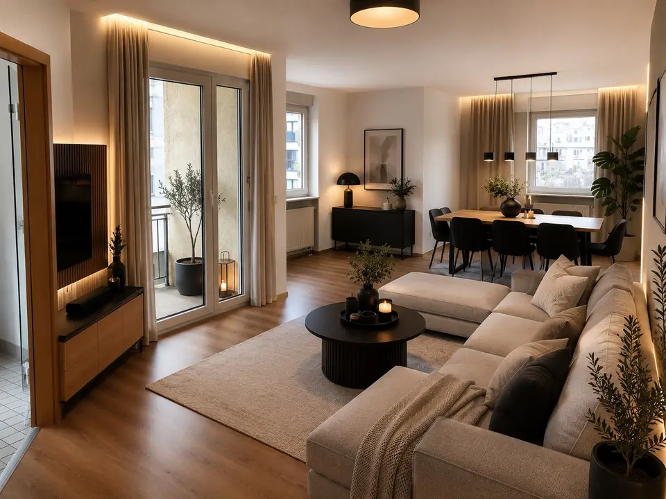 4 Zimmer Wohnung mit 80 m² in Saarbrücken – Bild 1