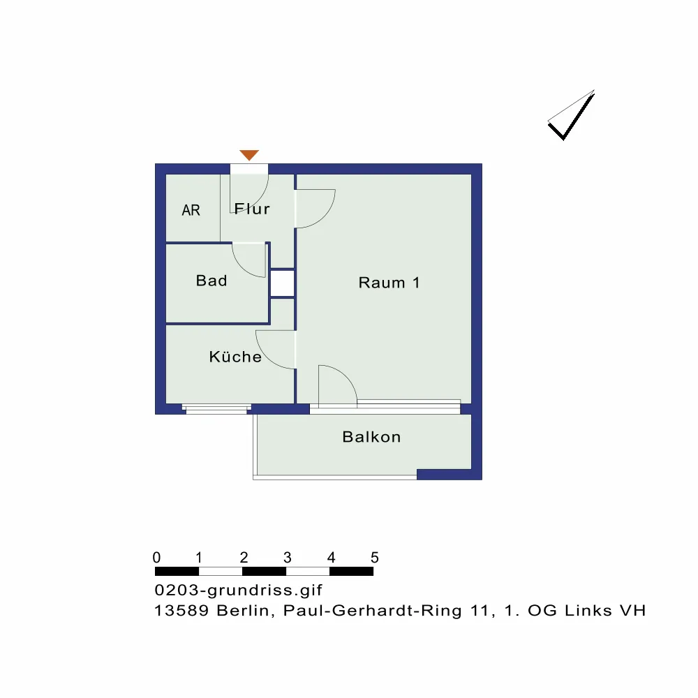 1 Zimmer Wohnung mit 38 m² in Berlin – Bild 6