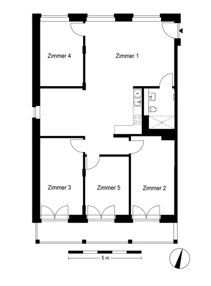 5 Zimmer Wohnung mit 125 m² in Berlin – Bild 8