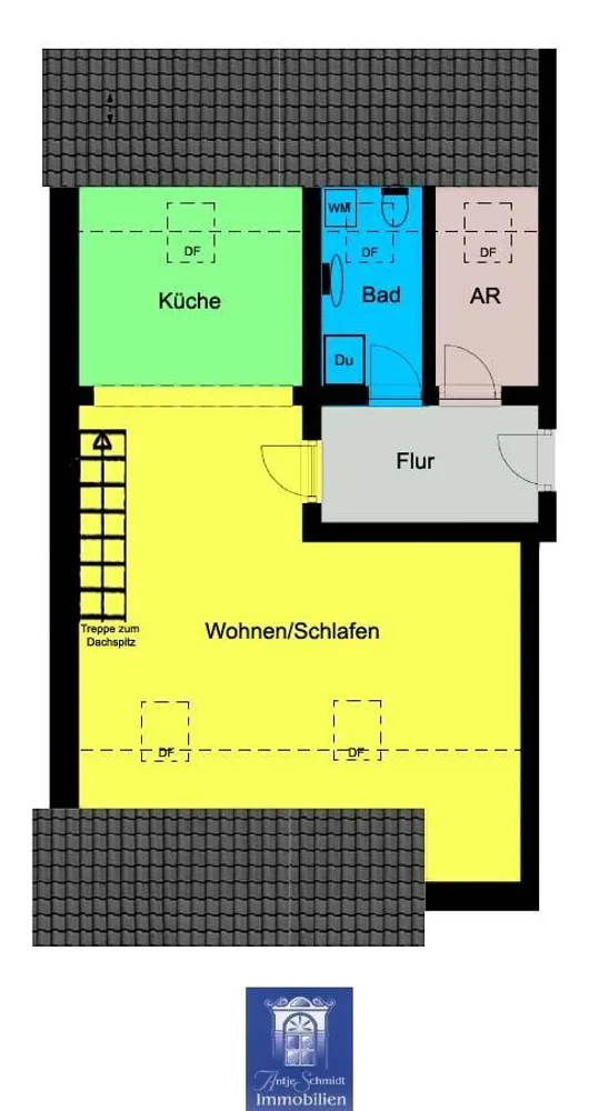 1 Zimmer Wohnung mit 35 m² in Riesa – Bild 9