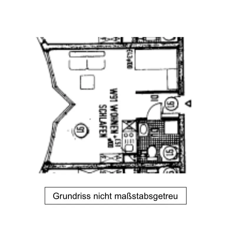 2 Zimmer Wohnung mit 32 m² in Aachen – Bild 9