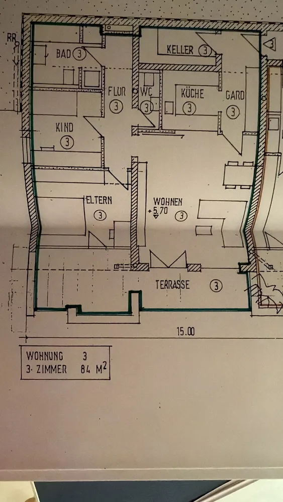 3 Zimmer Wohnung mit 94 m² in Waldshut-Tiengen – Bild 2