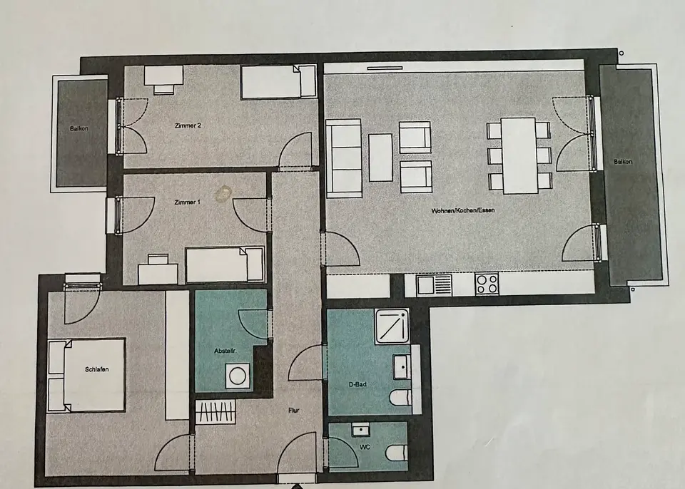 4 Zimmer Wohnung mit 112 m² in Falkensee – Bild 5