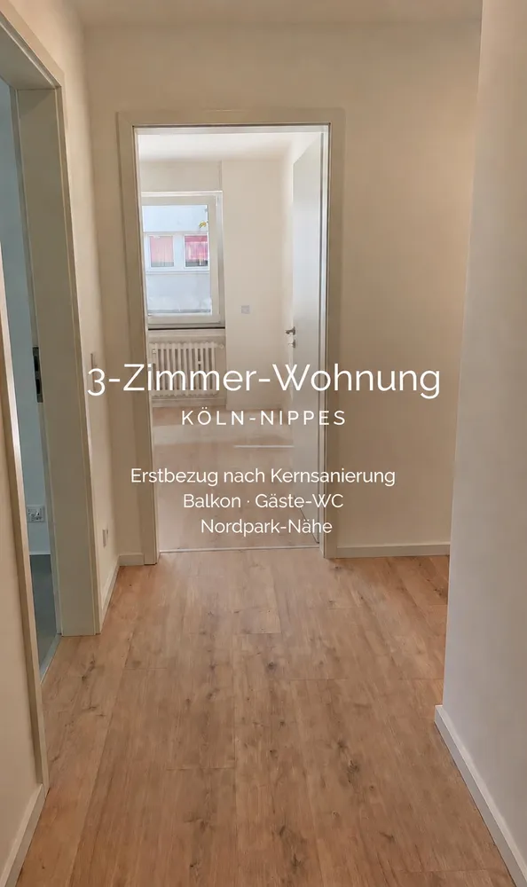 3 Zimmer Wohnung mit 81 m² in Köln – Bild 1