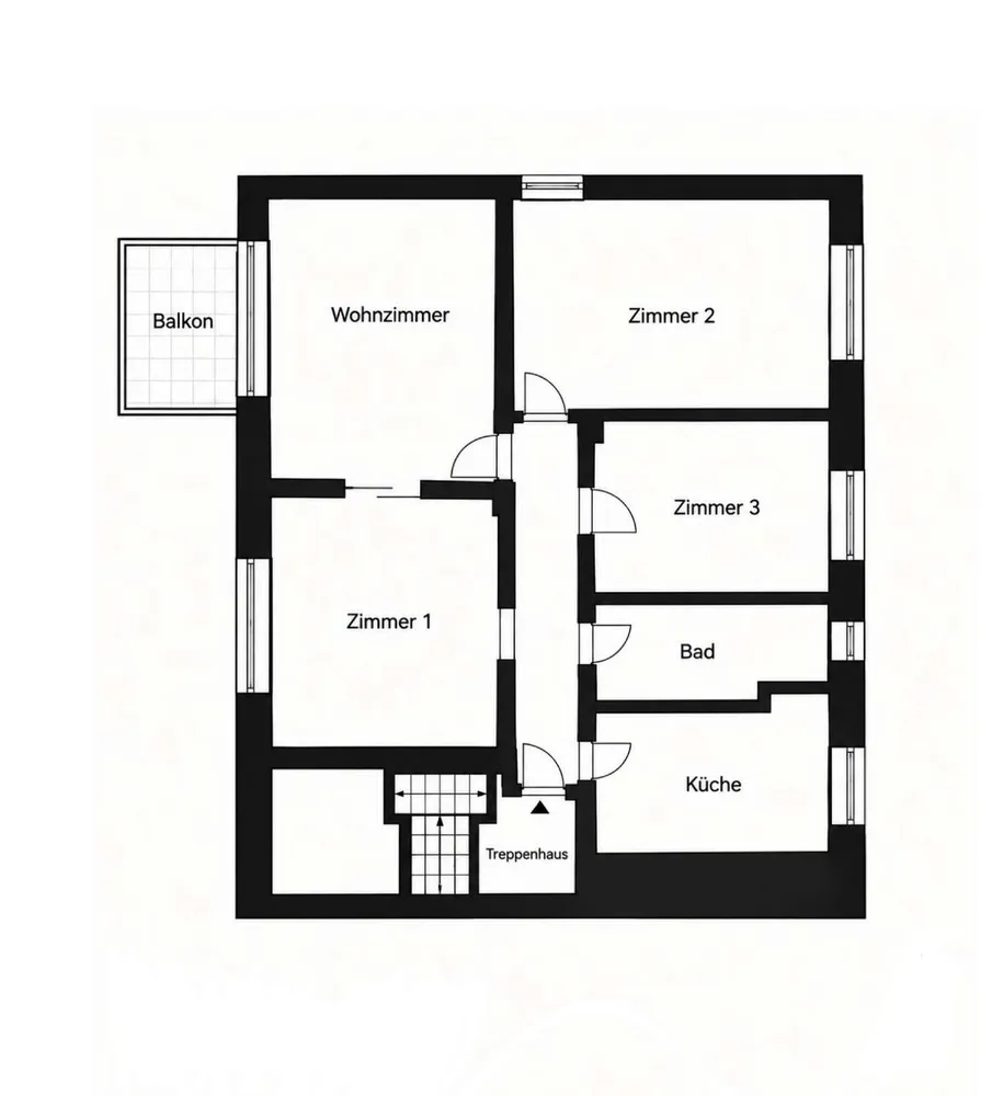4 Zimmer Wohnung mit 105 m² in Hameln – Bild 9