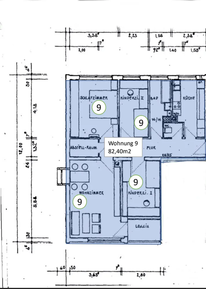 3 Zimmer Wohnung mit 82 m² in Nürnberg – Bild 10