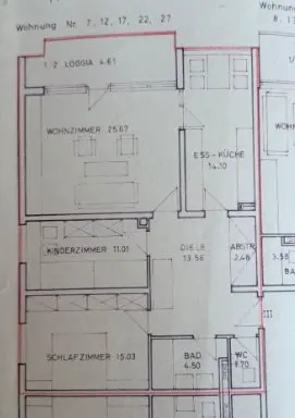 3 Zimmer Wohnung mit 93 m² in Nördlingen – Bild 6