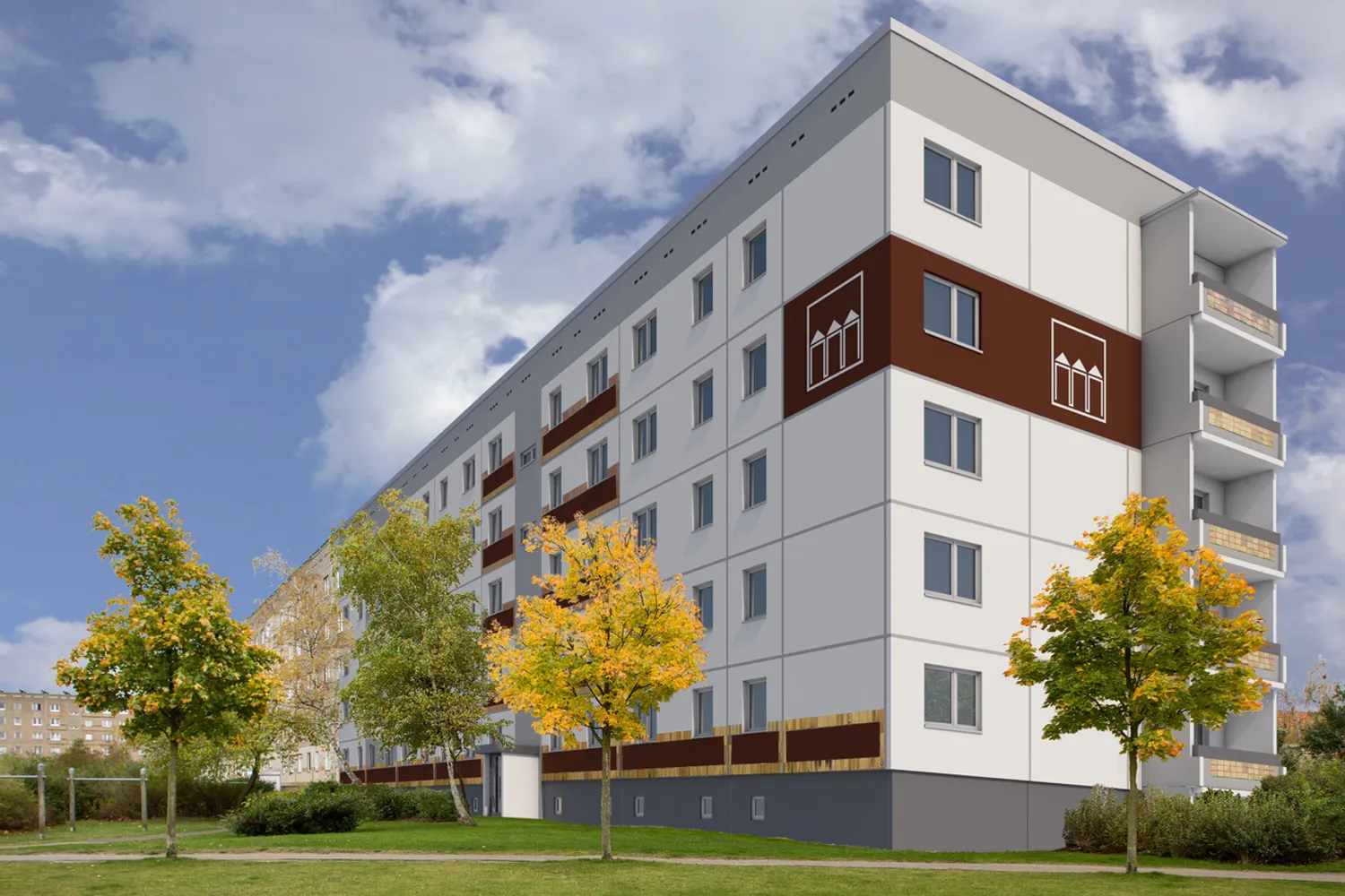 3 room apartment with 62 m² in Neubrandenburg – Photo 1